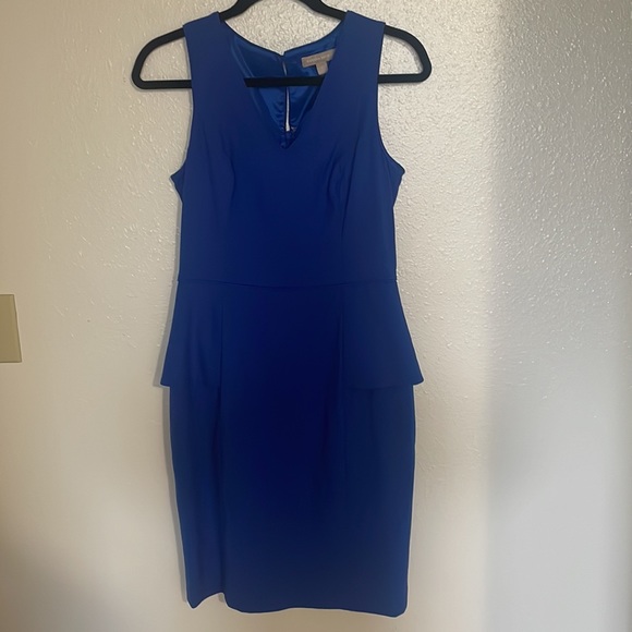 NWOT Royal Blue Banana Republic Dress - Picture 3 of 4